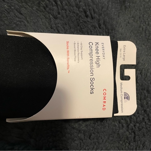 New Men’s Comrad Knee High Compression Socks-sz XL - Picture 2 of 3